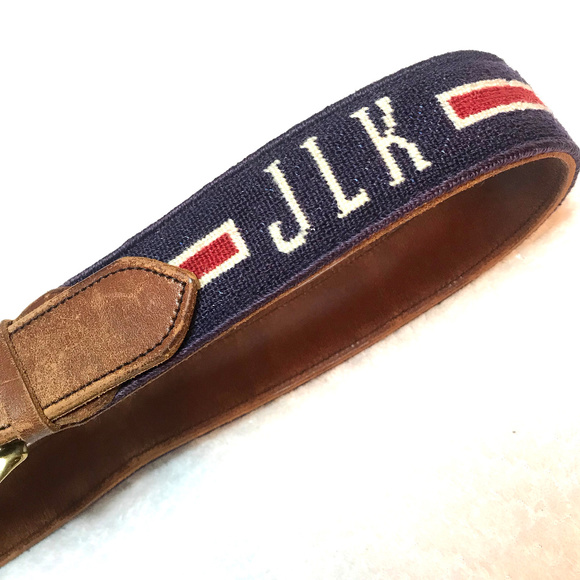 JLK men's leather/solid brass  belt - Picture 8 of 8